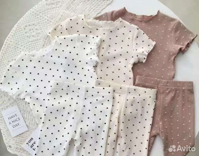 Летний комплект для девочек