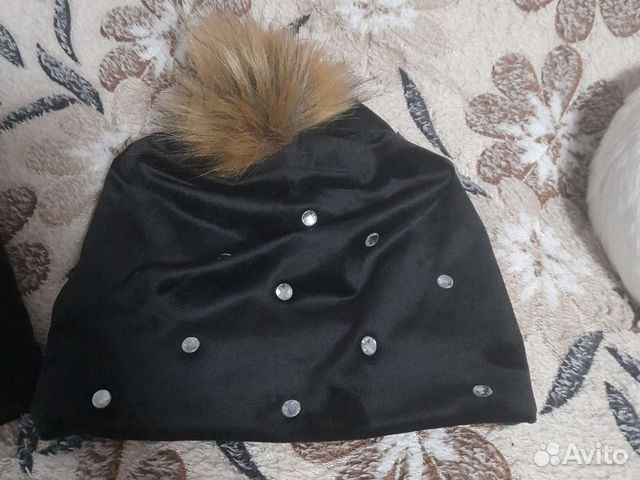 Комплект шапка и шарф