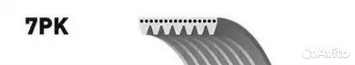 Gates 7PK1793 Ремень поликлиновый