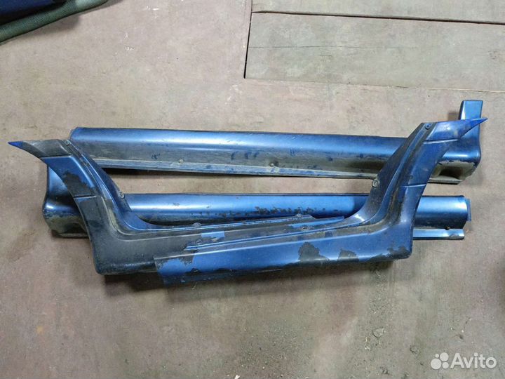 Накладки на пороги ваз 2114