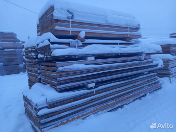 Сэндвич панели 30000 м2 в наличии
