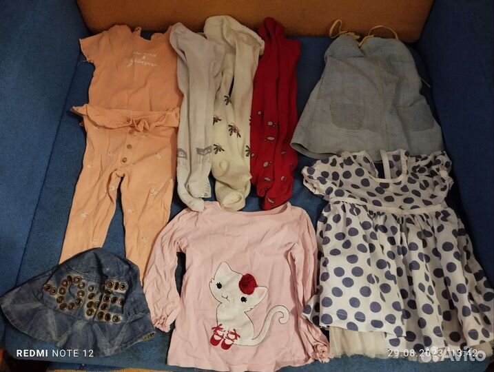 Вещи пакетом на девочку