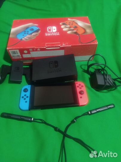 Nintendo Switch v2, чип, 128гб, Mortal Kombat 1