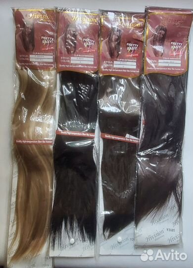 Волосы на заколках, канекалон