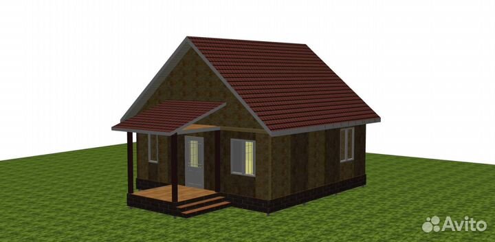 Домокомплект дома сип 7,5*7,5