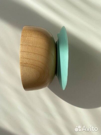 Бабмуковая тарелочка на присоске