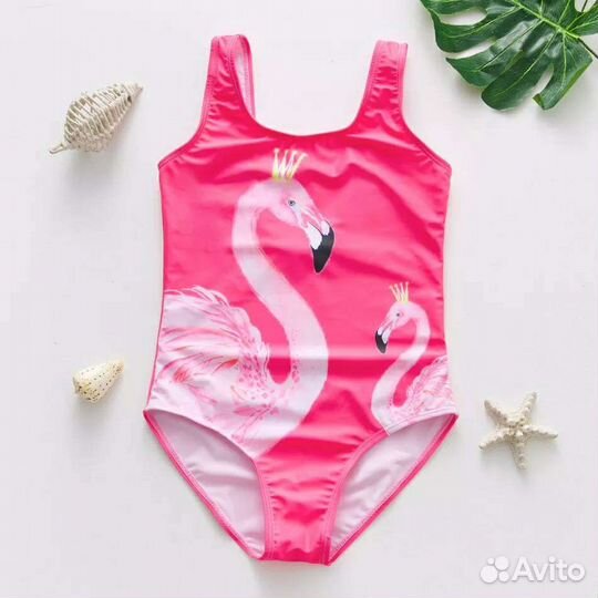 Купальник для девочки новый 3-6 лет