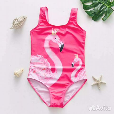 Купальник для девочки новый 3-6 лет