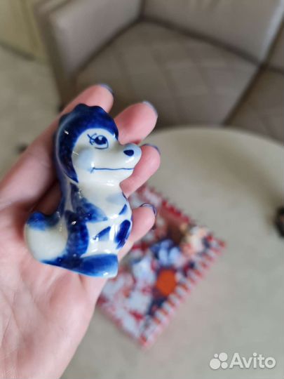 Коллекционные фигурки гжель