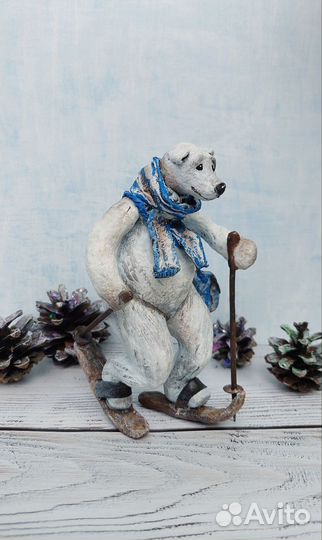 Ватные елочные игрушки