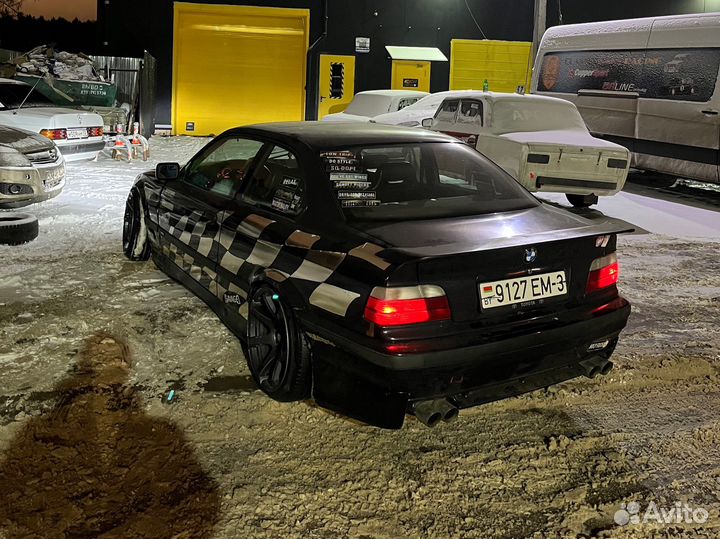 Спойлер bmw e36 d max дактейл ducktail накладка