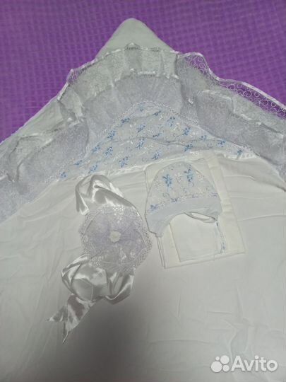 Конверт на выписку для мальчика зима