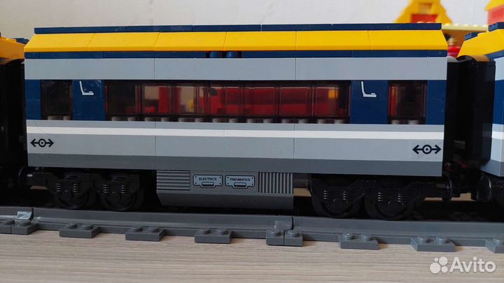 Lego city trains вагоны Вип, пассажирский