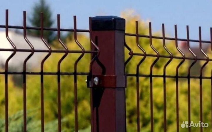 Забор металлический для дома под ключ