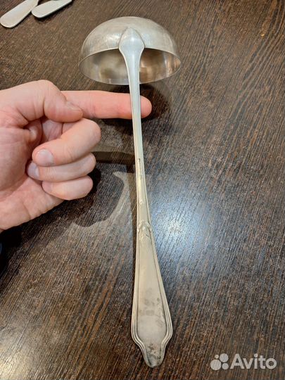 Половник мельхиоровый СССР антиквариат