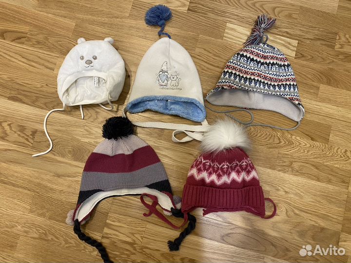 Детские шапки Kerry, Benetton, baby go, Pupill