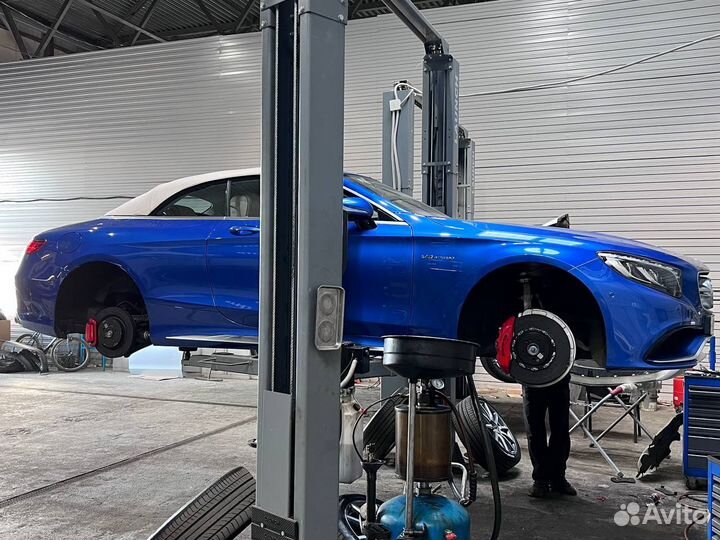 Тормозные диски W222 AMG