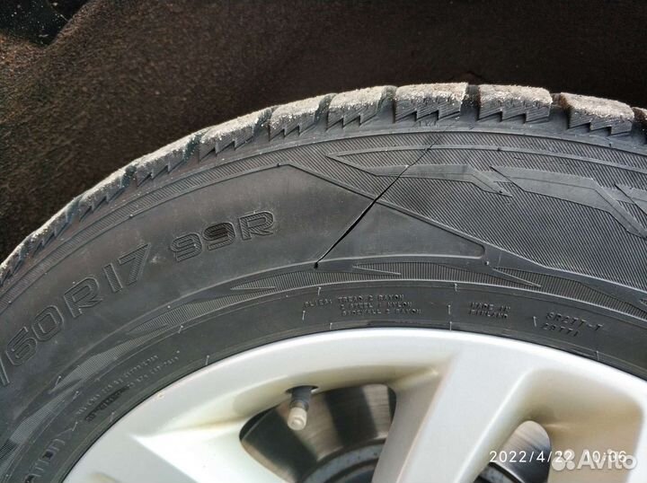 Колёса зима BMW X3 f25