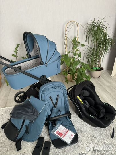 Коляска 3 в 1 carrello alfa