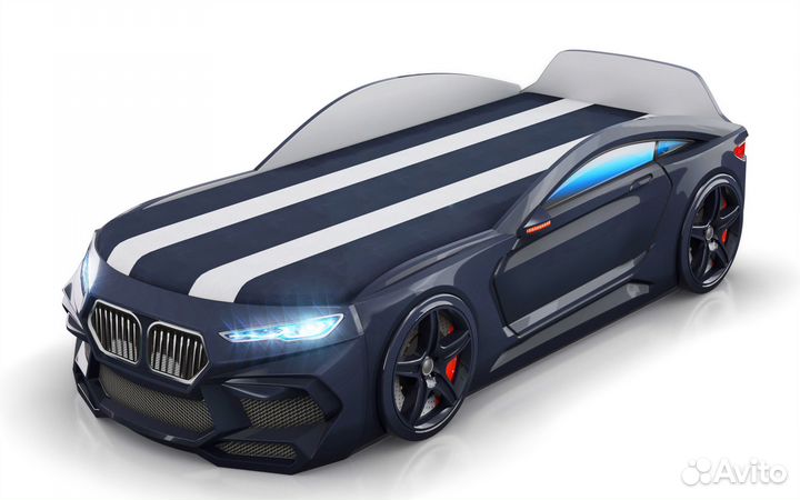 Детская кровать-машина