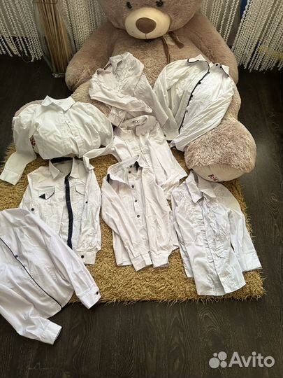 Блузки школьные 122 128