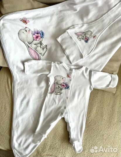 Комплект на выписку весна лето