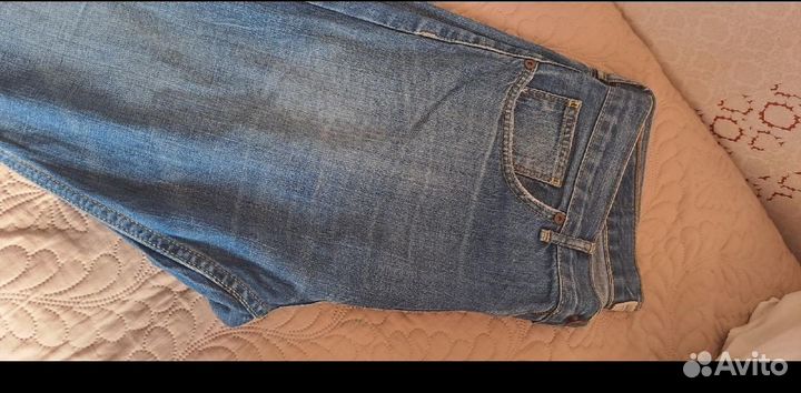 Джинсы Marks & Spencer синие. W 33 L 30