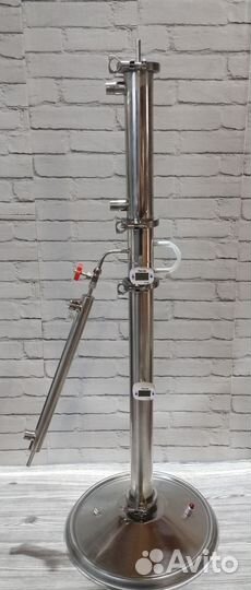 Ректификационная колонна с отбором по жидкости 2 д