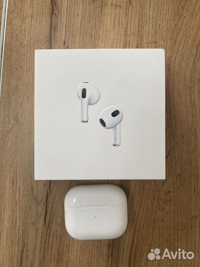 Беспроводные наушники apple airpods 3