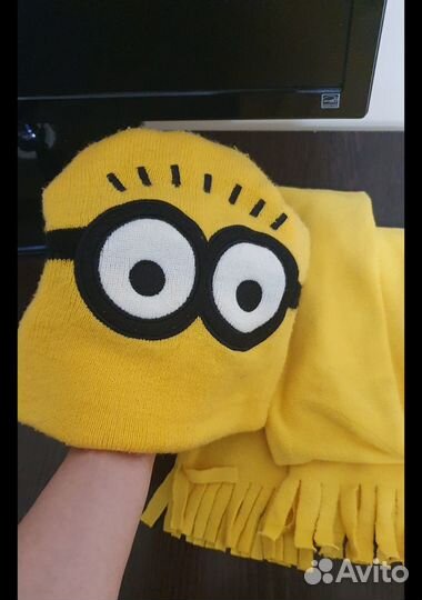 Шапка миньон детская