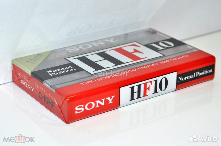 Аудиокассета sony HF 10 japan market (3031)