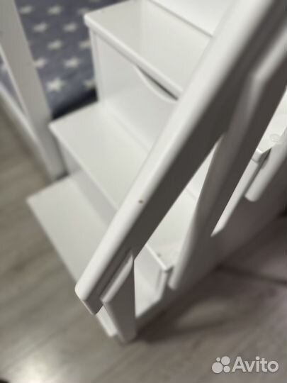 Двухъярусная кровать домик бу