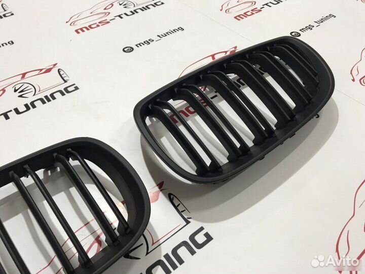 Ноздри BMW 3 серии E92 05-10г Черный Мат