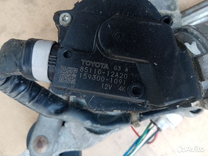 Моторчик трапеции на Тойота Королла Е15/2009 год