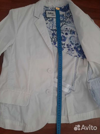 Шикарный белый пиджак