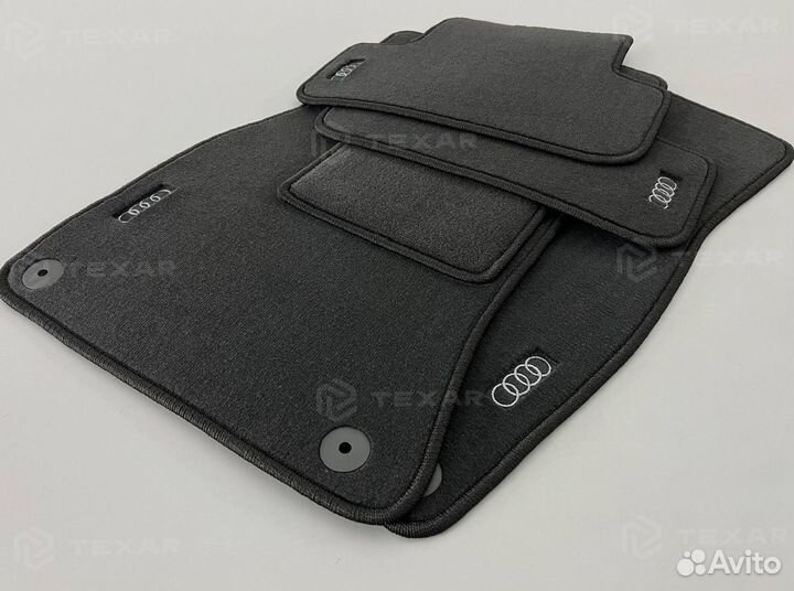 Коврики на Audi A4 IV 8E, В8 ворсовые