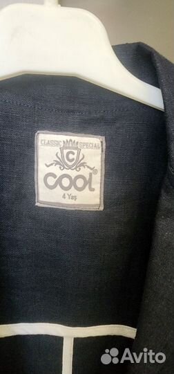 Костюм тройка лен