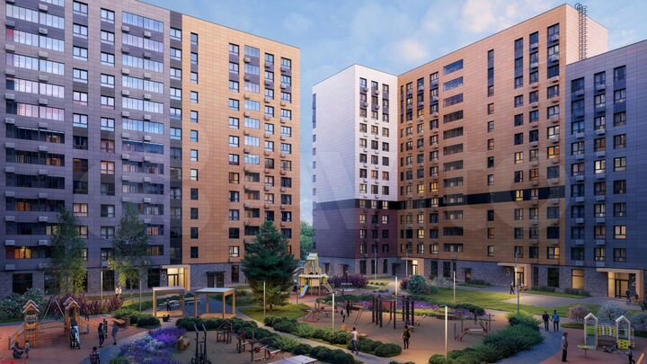 2-к. квартира, 58 м², 5/14 эт.