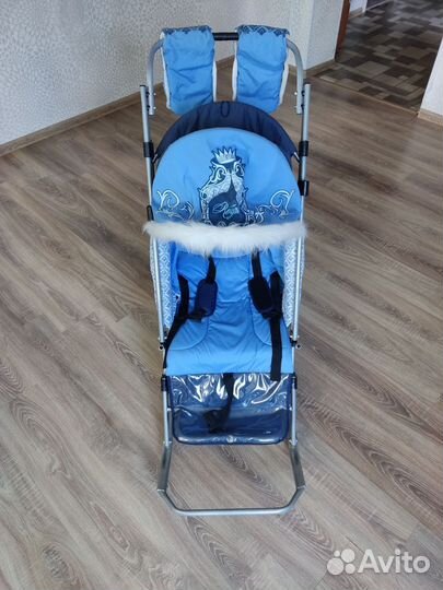 Санки-коляска