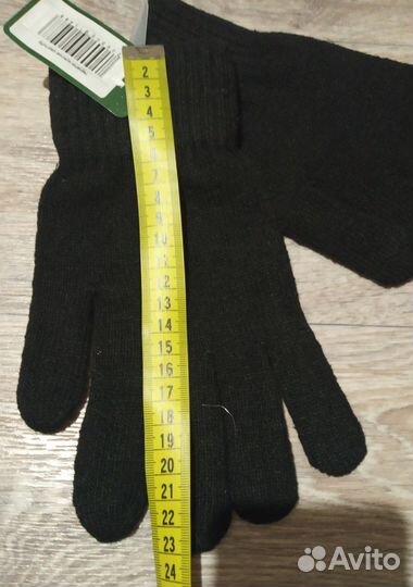 Перчатки мужские фибра/шерсть