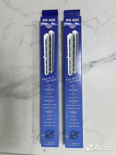 Оконный приточный клапан