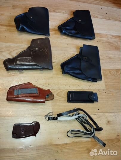 Кабуры кожаные, тактические пмм, пм, Оса. Подсумок