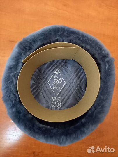 Мужская шапка меховая офицерская зимняя