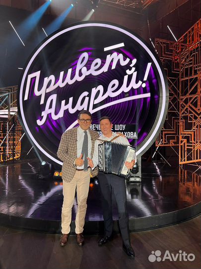 Баянист поющий на ваш праздник