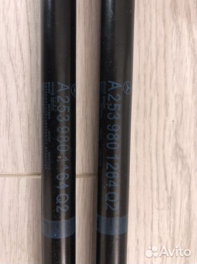 Амартизатор капота mercedes glc c253