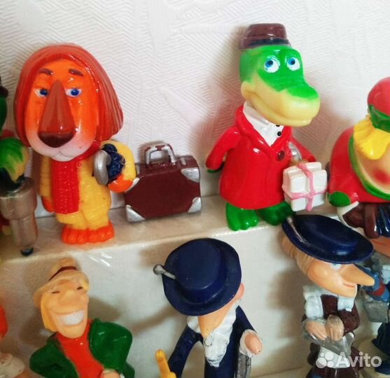 Фигурки по мультфильму Чебурашка