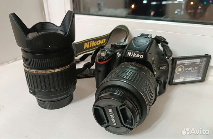 Зеркальный фотоаппарат nikon d5100