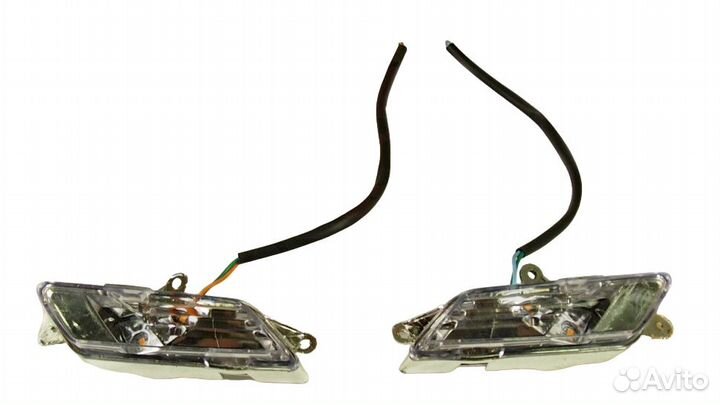 Поворотник передний скутер city PG пара (053/054)