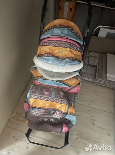 Санки коляска ника