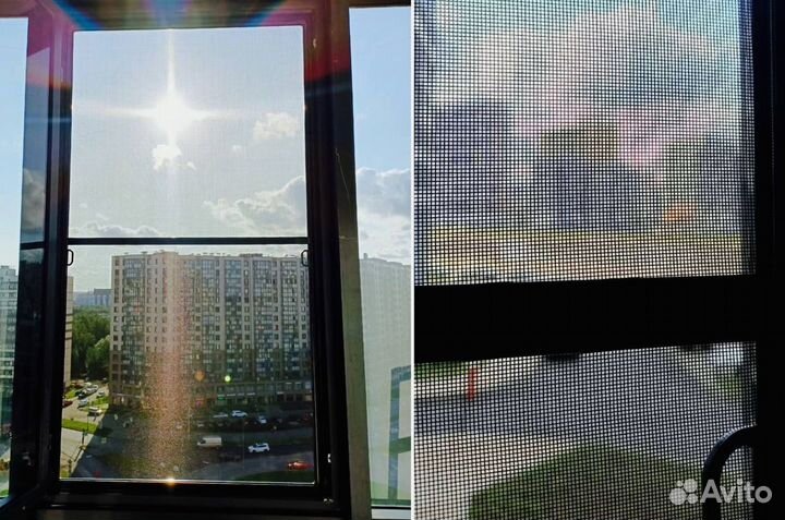 Москитная сетка с установкой за 1 день